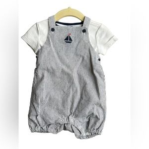 Janie and Jack baby boy romper 6-12 months